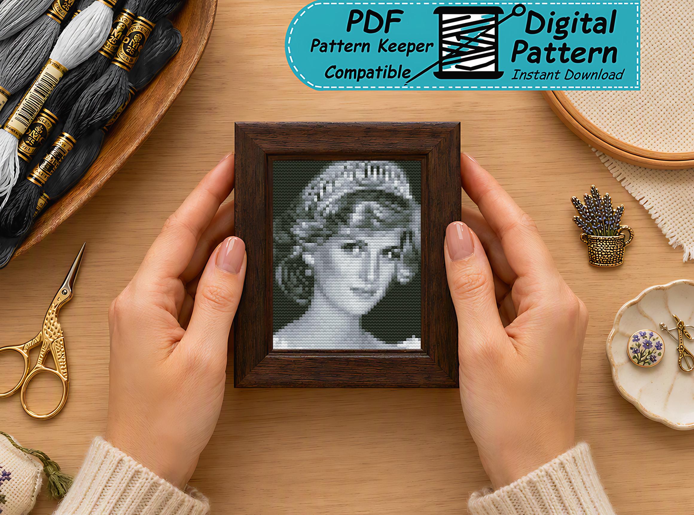 Princess Diana Needlepoint - Etsy