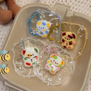 Mini food pastry Taba Squishy Toy Keychain | Soft Slow Rising Silicone Squishy | Kawaii Food Squishy | Gift Ideas