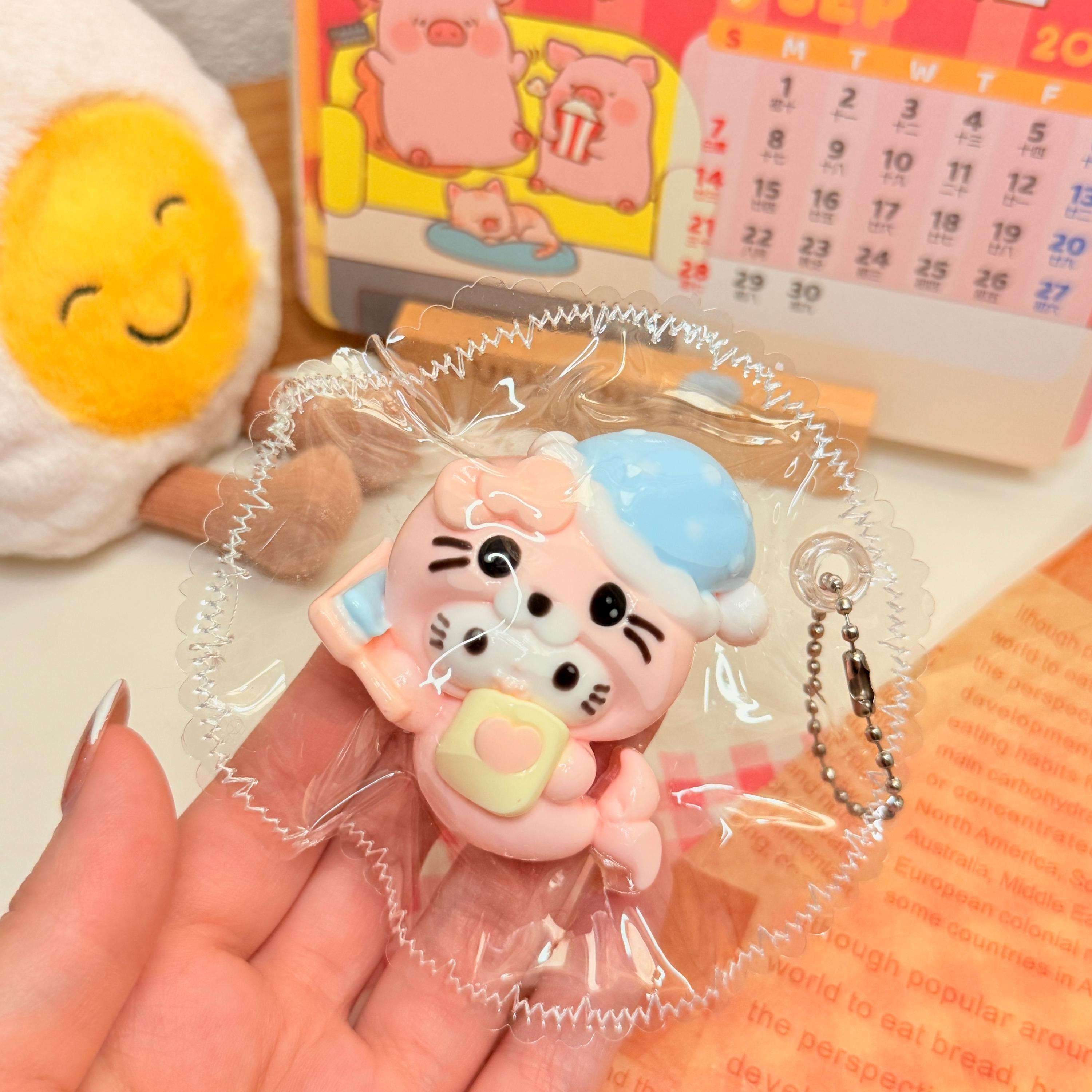 キティ イルカ アザラシ タバ スクイーズ おもちゃ キーチェーン
