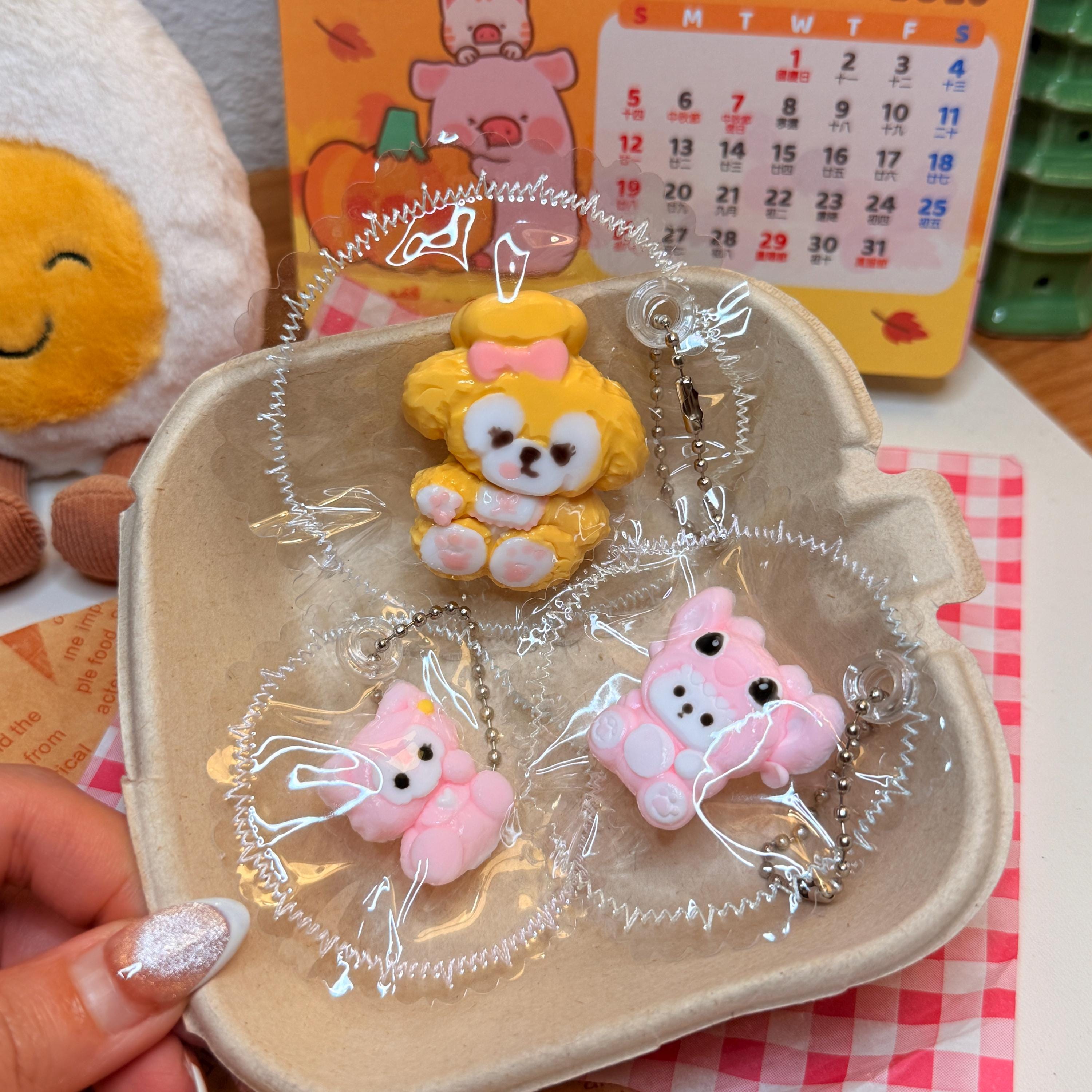 ミニフードペストリー タバ スクイーズ おもちゃ キーチェーン