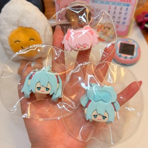 Miku Collection Anime mini Taba Squishy Toy Keychain | Soft Slow Rising Silicone Squishy | Kawaii Food Squishy | Gift Ideas