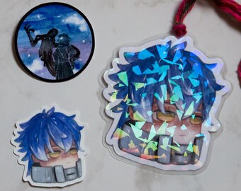 Kyryll Chudomirovich  Flins set: 2 stickers & 1 Bookmark