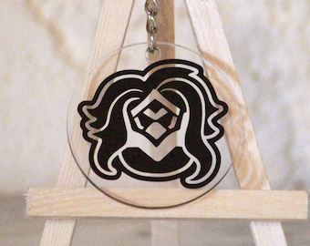 Dottore circular acrylic keychain - Two designs available - Webttore Genshin Impact