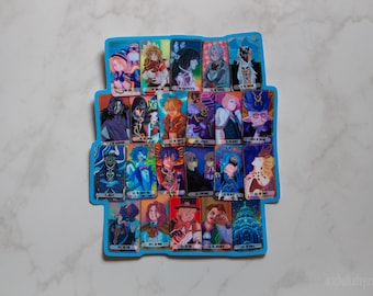 Large Fatui sticker featuring the 22 Major Arcana of the Tarot