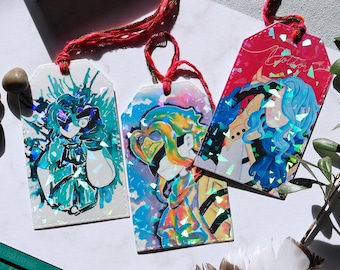 Dottore holographic bookmark – Available individually or as a set - Handmade with love