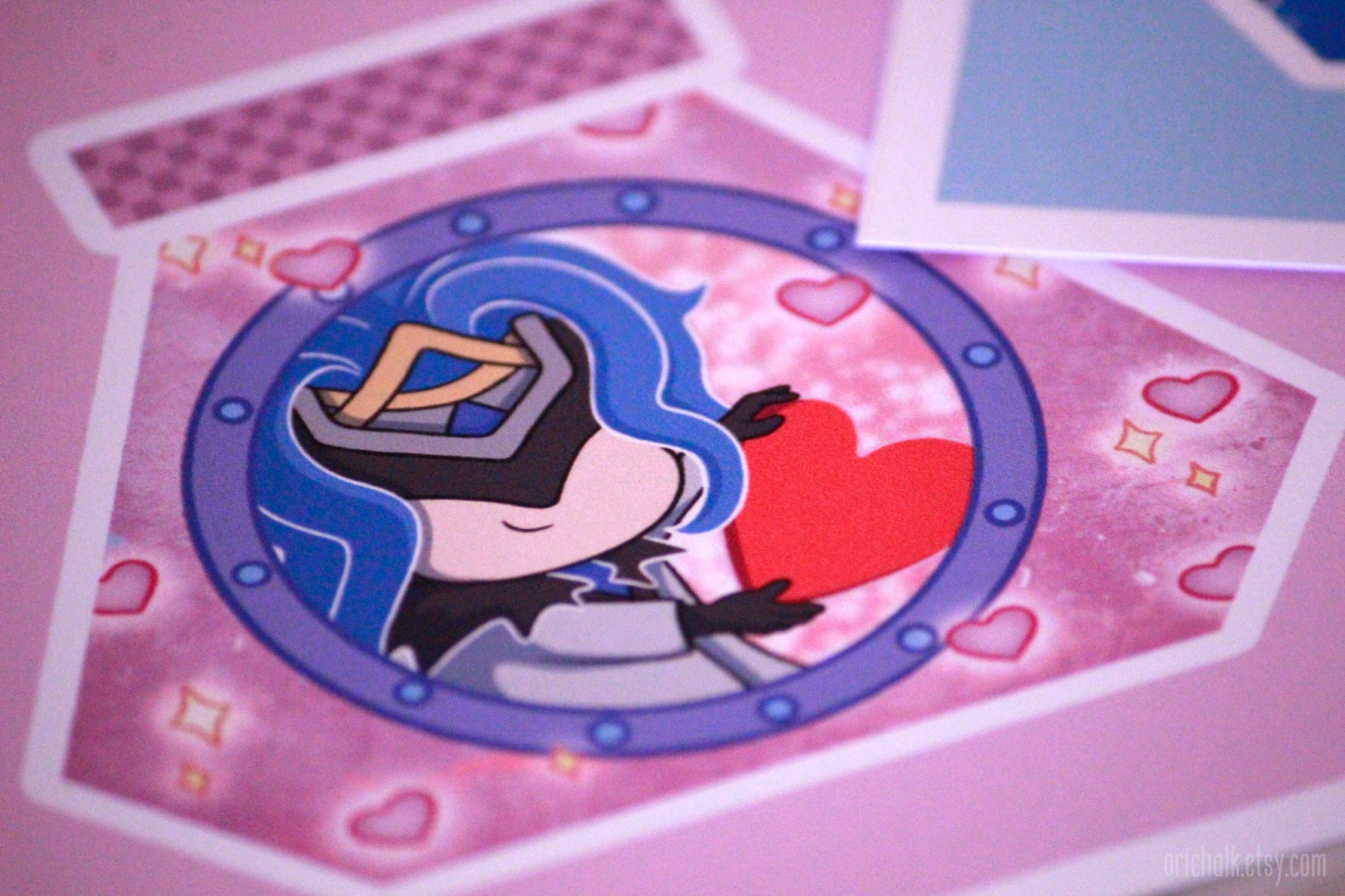 Chibittore Mini Print of Your Choice | Dottore Chibi Art - 9,5x9,5cm (3 ...