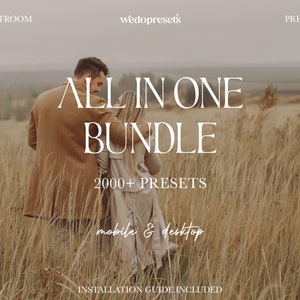 2000+ MEGA Lightroom Presets Bundle | Mobile and Desktop | Adobe Lightroom | Instagram Blogger | Photo Edit Filters | Free Updates | XMP DNG