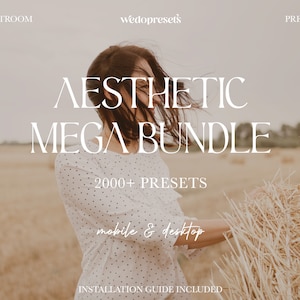 2000+ MEGA Lightroom Presets Bundle | Mobile and Desktop | Adobe Lightroom | Instagram Blogger | Photo Edit Filters | Free Updates | XMP DNG