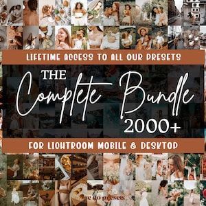 2000+ MEGA Lightroom Presets Bundle | Mobile and Desktop | Adobe Lightroom | Instagram Blogger | Photo Edit Filters | Free Updates | XMP DNG