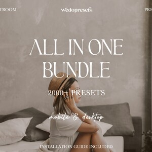 2000+ MEGA Lightroom Presets Bundle | Mobile and Desktop | Adobe Lightroom | Instagram Blogger | Photo Edit Filters | Free Updates | XMP DNG