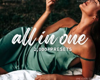 Lightroom Preset Collection: 2000+ Photo Edits, Lightroom Filter Pack for Mobile and Desktop, Photography Presets