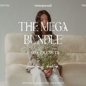 2000+ MEGA Lightroom Presets Bundle | Mobile and Desktop | Adobe Lightroom | Instagram Blogger | Photo Edit Filters | Free Updates | XMP DNG