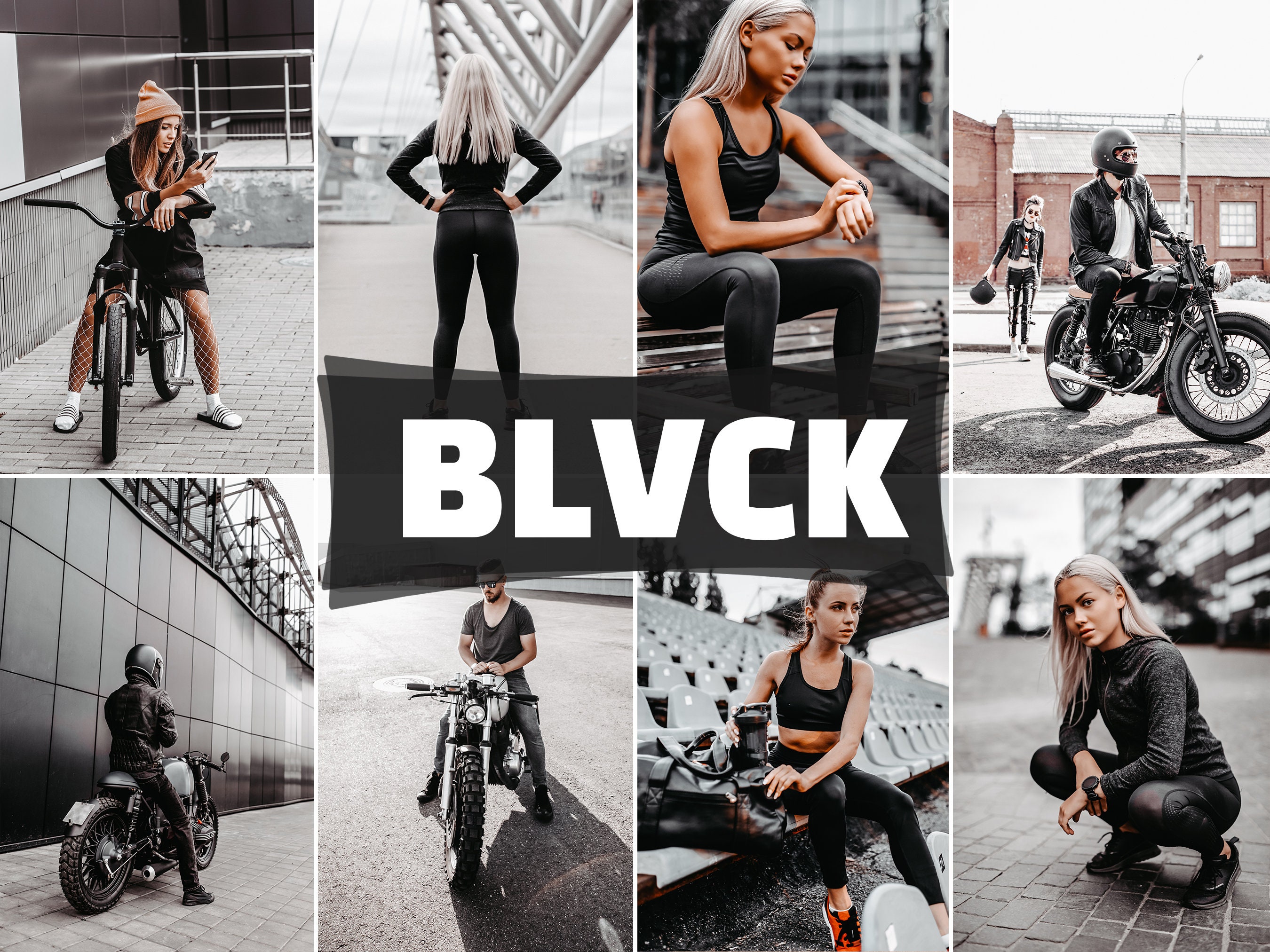 BLVCK Lightroom Presets | Mobile & Desktop Filters (DNG + XMP) - Etsy