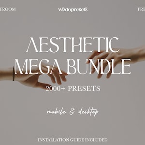 2000+ MEGA Lightroom Presets Bundle | Mobile and Desktop | Adobe Lightroom | Instagram Blogger | Photo Edit Filters | Free Updates | XMP DNG