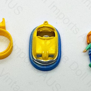 1989 Polly Pocket Midge’s Bumper Car Ring Complete