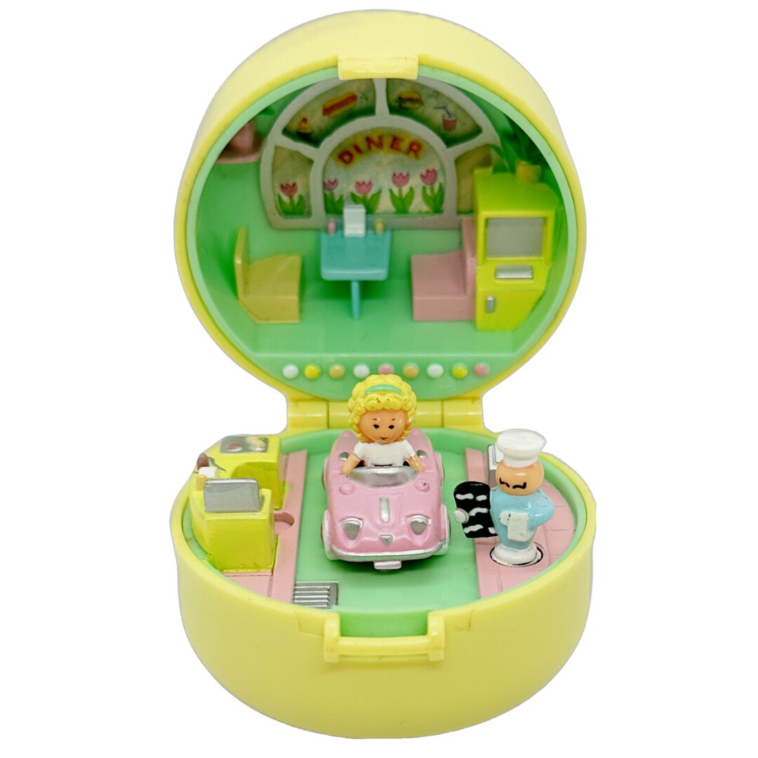 1991 Polly Pocket 50s Diner Ring Complete Etsy