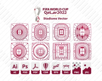 Fifa World Cup 2022 Logo - Free Vectors & PSDs to Download