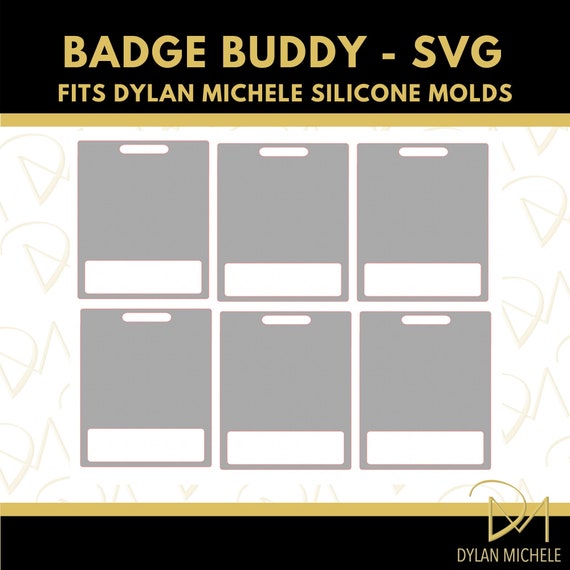 Blank Badge Buddy SVG Fits Dylan Michele Badge Buddy Etsy Blank Badge Buddy SVG Fits Dylan Michele Badge Buddy Etsy
