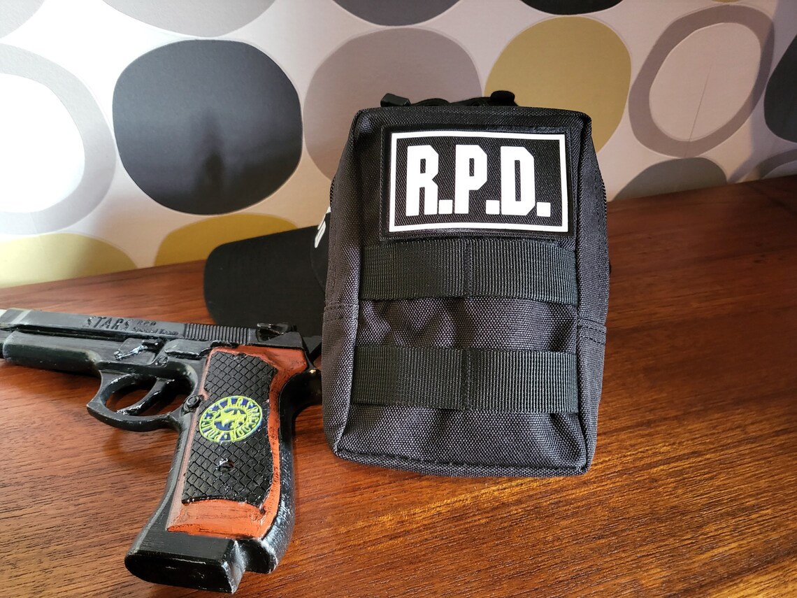 R.P.D Tactical Hip Pouch Resident Evil Cosplay Etsy