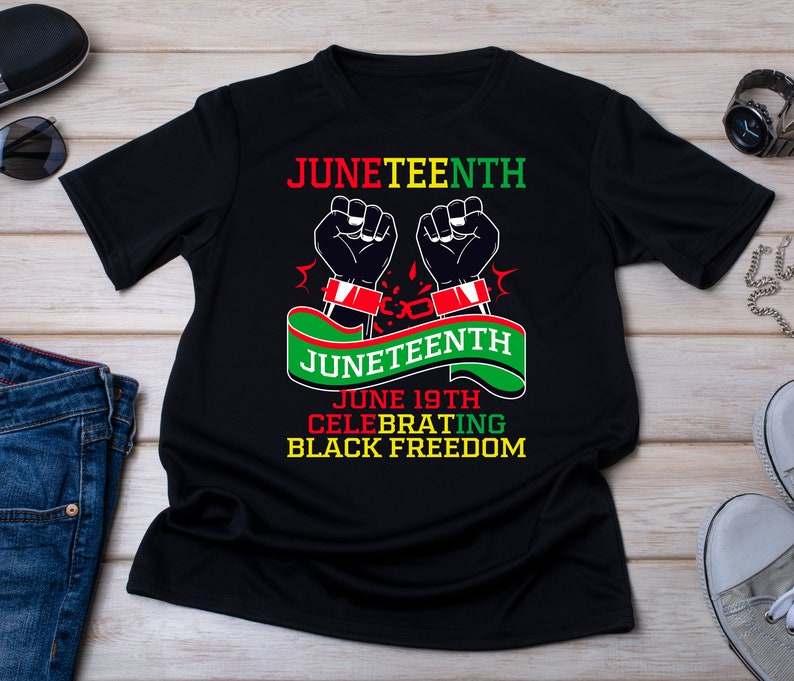 Juneteenth shirt June 19th Celebrating Black Freedom Freeish image 1