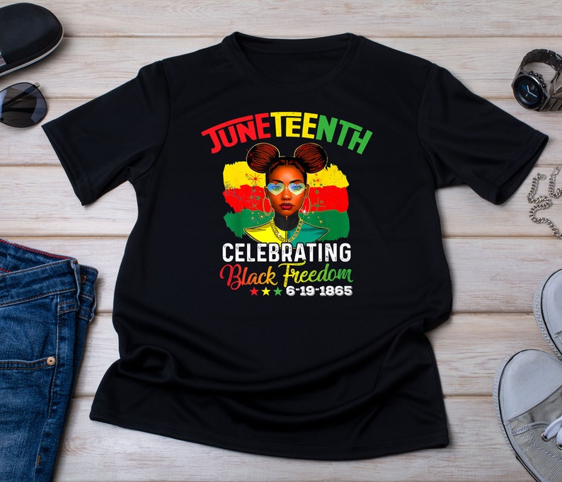 Juneteenth shirt Celebrating Black Freedom Freeish T-shirt image 1