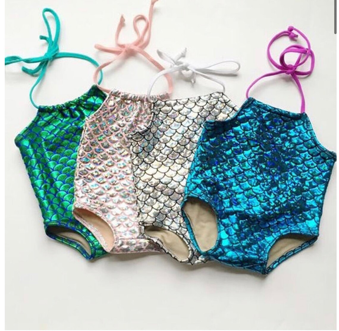 Princess Mermaid Swimming Costume Toddler and Little Mermaid Etsy