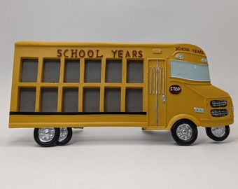 School Bus Picture Frame