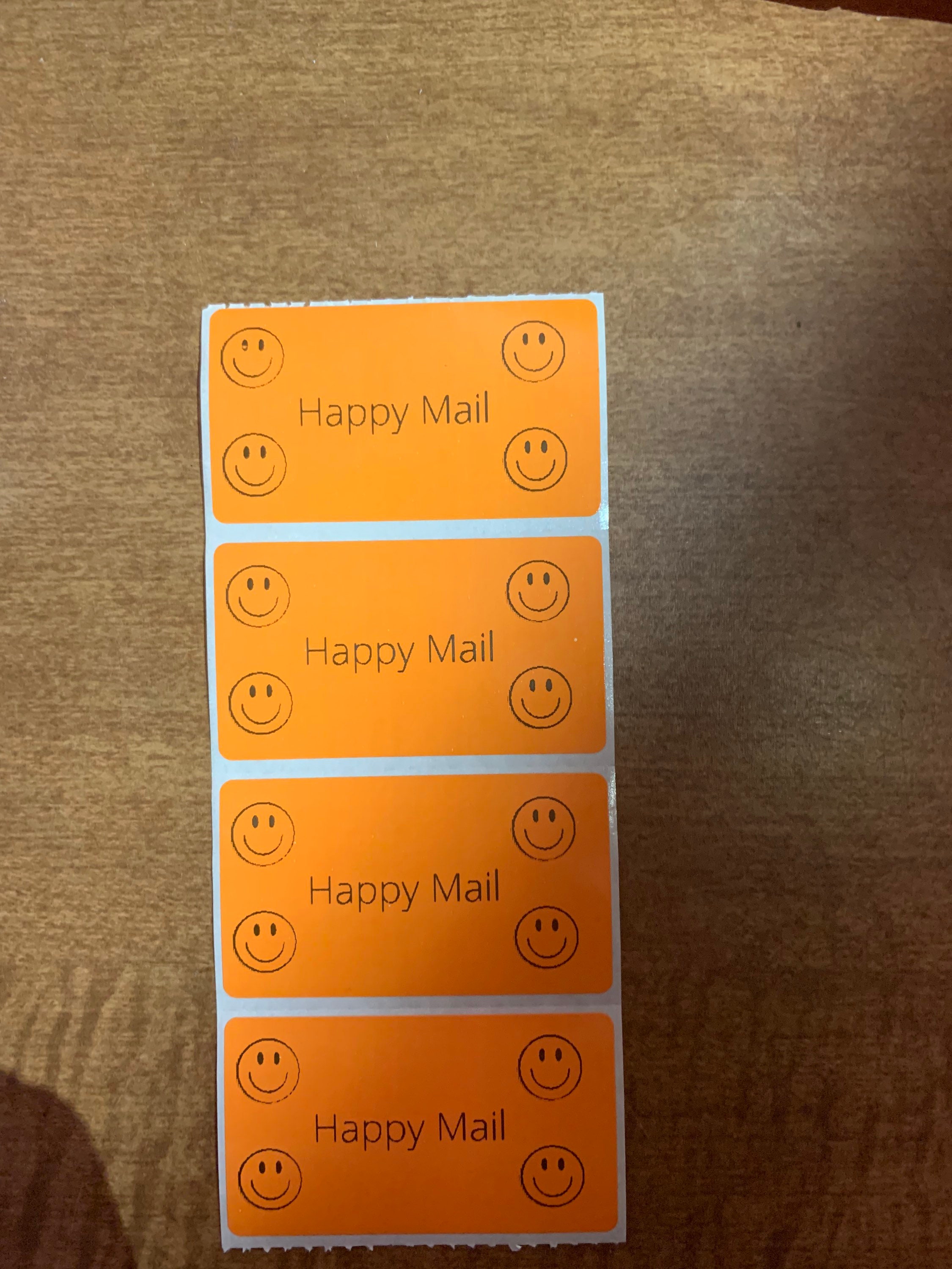 Happy Mail Sticker Thermal Sticker Packaging Small - Etsy