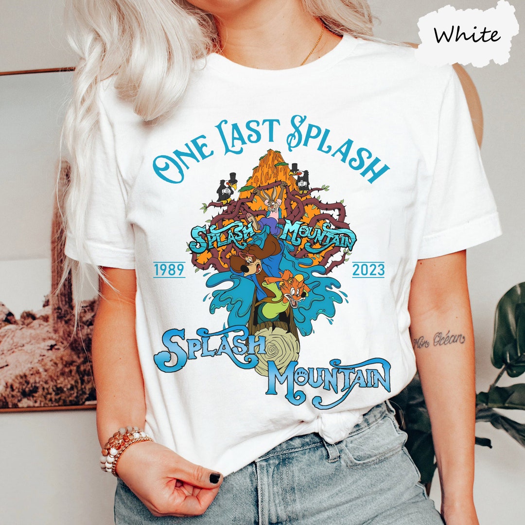 Splash Mountain Shirt Vintage Disney Shirt Disneyland Etsy