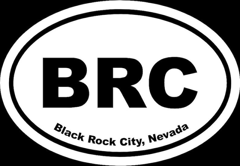 Black Rock Festival: BRC Vehicle Sticker - Etsy