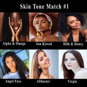 Organic Herbal Makeup, Sheer Finish, Vegan Foundation, Natural Pressed and Loose Powder Foundation, Youthful-looking Skin image 4