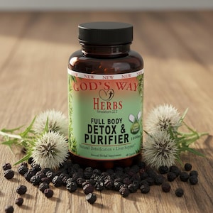 Ganzkörper-Entgiftung, Kräuterergänzung, Blutreiniger