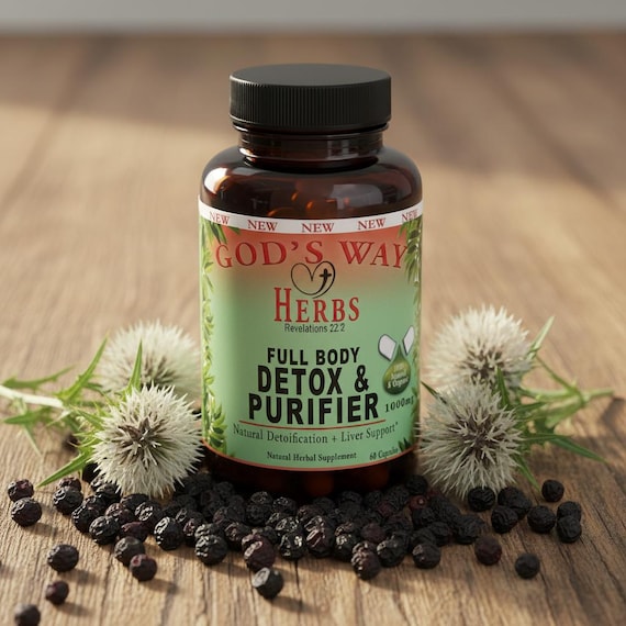 Full Body Detox, Herbal Supplement, Blood Cleanser