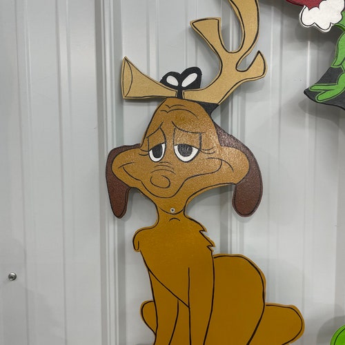 Grinch Max ONLY Yard Art Etsy