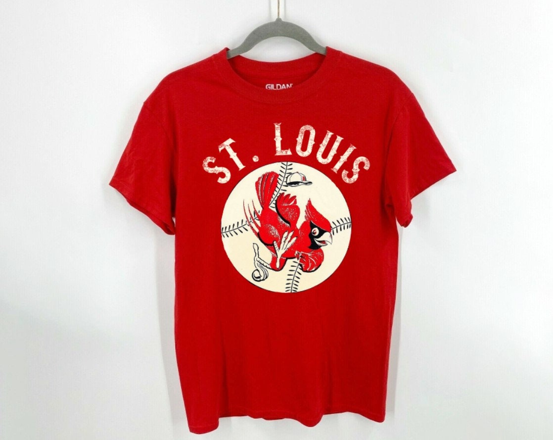 St. Louis Cardinals Fanatics Branded Iconic Vintage Ticket Graphic T-Shirt  - Black - Mens
