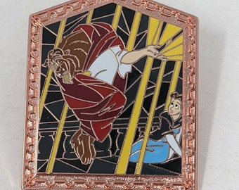Disney Parks Beast Belle Beauty And The Beast Windows Of Love Mystery Box Pin