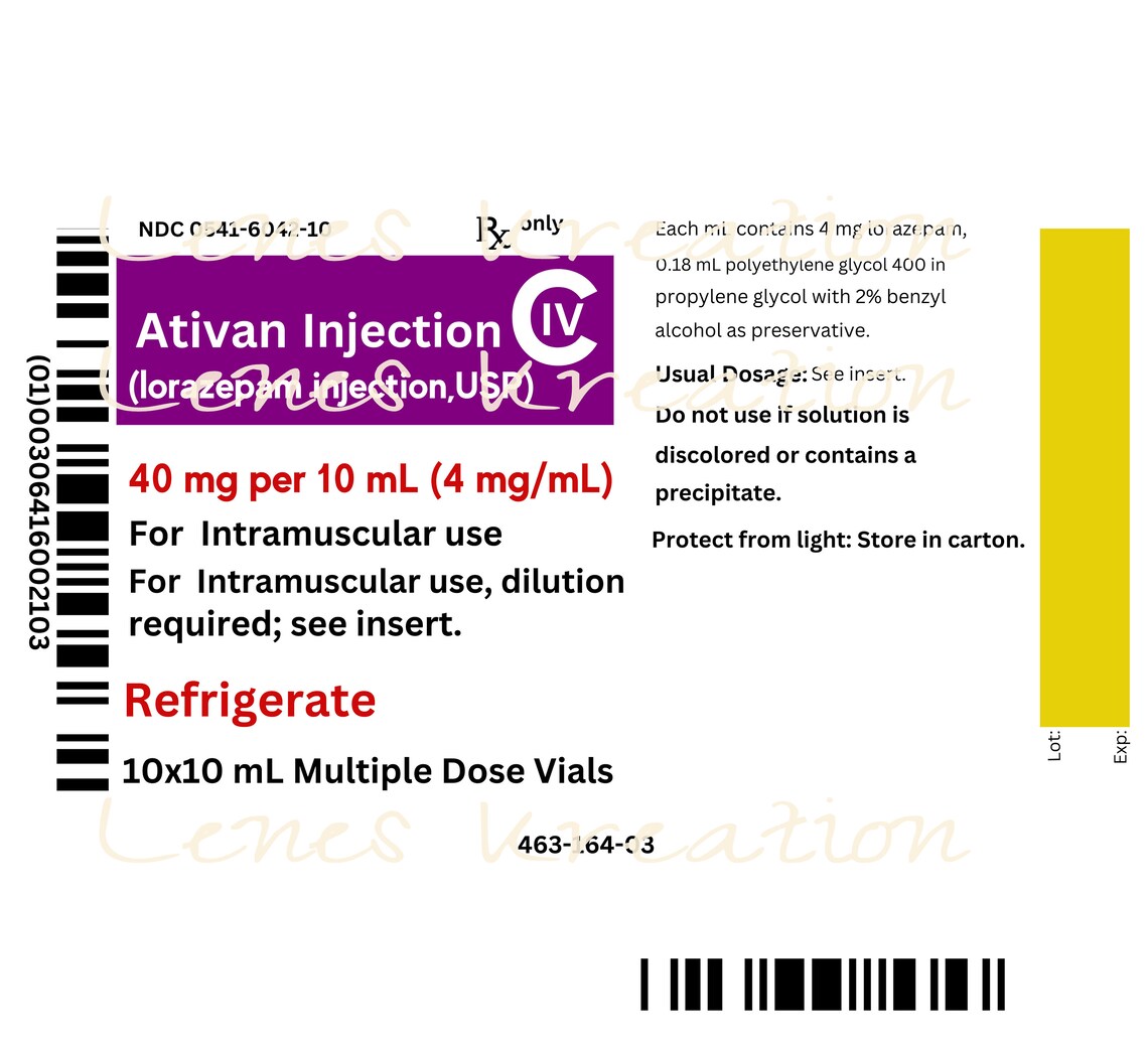 Ativan Injection Concentration Label Ativan - Etsy