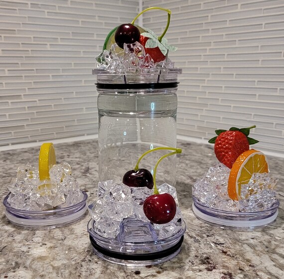 Custom Tumbler Toppers Etsy
