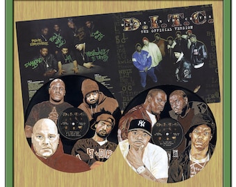 D.I.T.C A.k.a Diggin' in the Crates, Painted on Their Double Vinyl