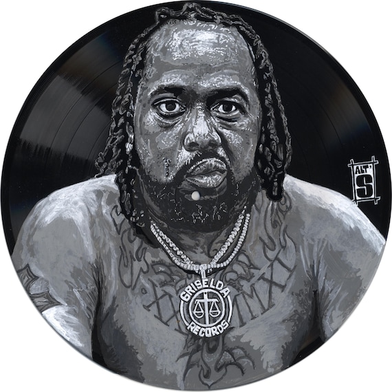 CONWAY THE MACHINE Painted on Vinyl Record. Unique Copy - Etsy