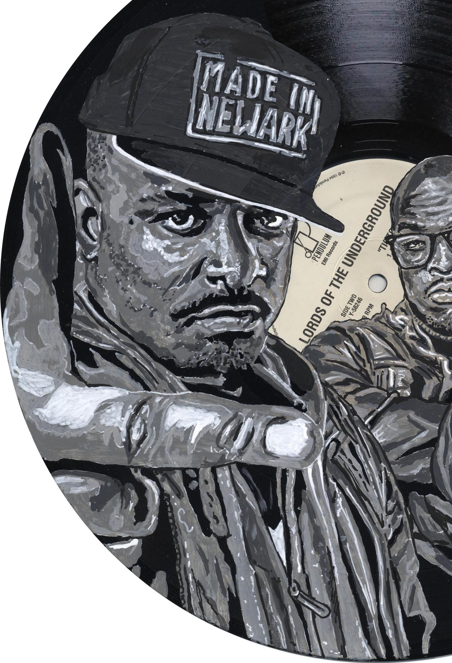 LORDS of the UNDERGROUND Painted on Their Maxi Vinyl 