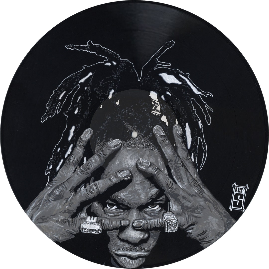 BUSTA RHYMES Paints on the Maxi Vinyl holla Holla Remix by Ja Rule