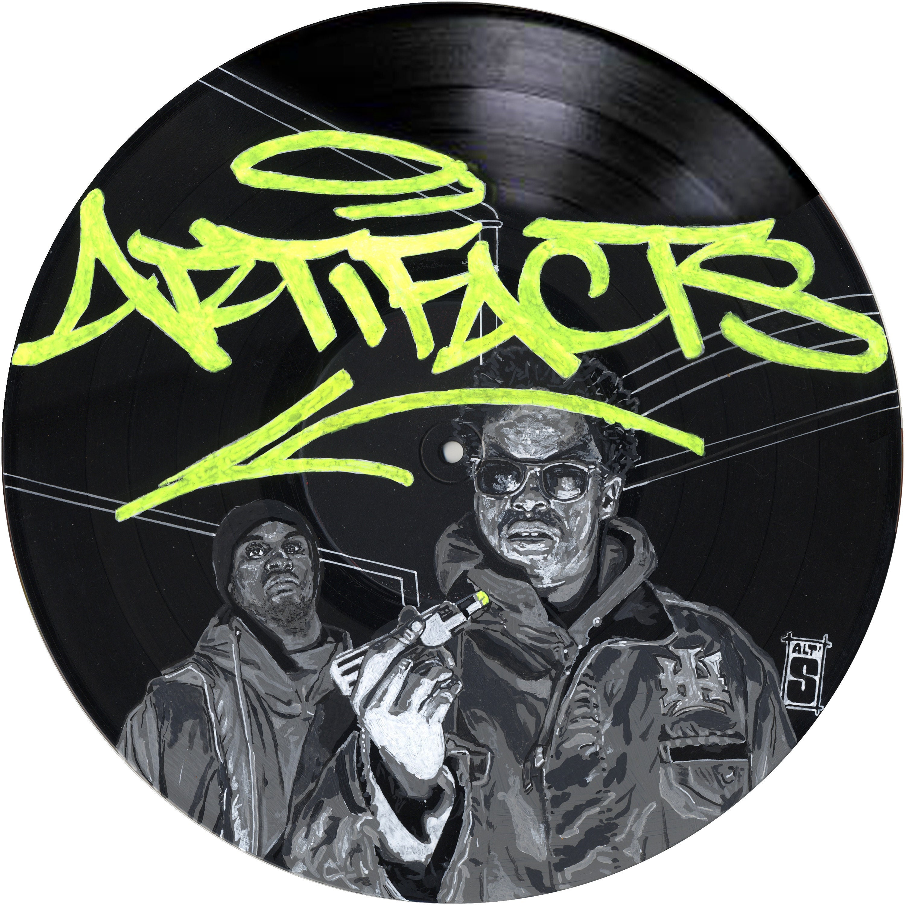 ARTIFACTS A.k.a El Da Sensei & Tame One (painted 33 Rpm Vinyl