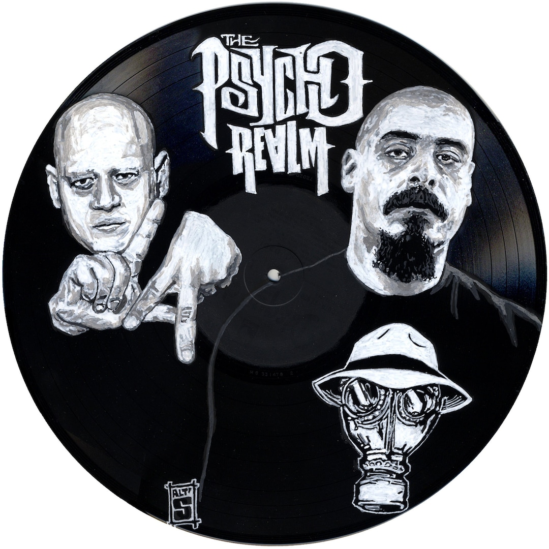 2discs LP Psycho Realm Psycho Realm  (-180g) MOVLP1413 MUSIC ON VINYL 未開封 /00660 PSYCHO REALM Painted on Vinyl Record. Unique Copy - Etsy