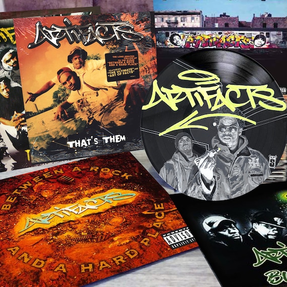 ARTIFACTS A.k.a El Da Sensei & Tame One (painted 33 Rpm Vinyl