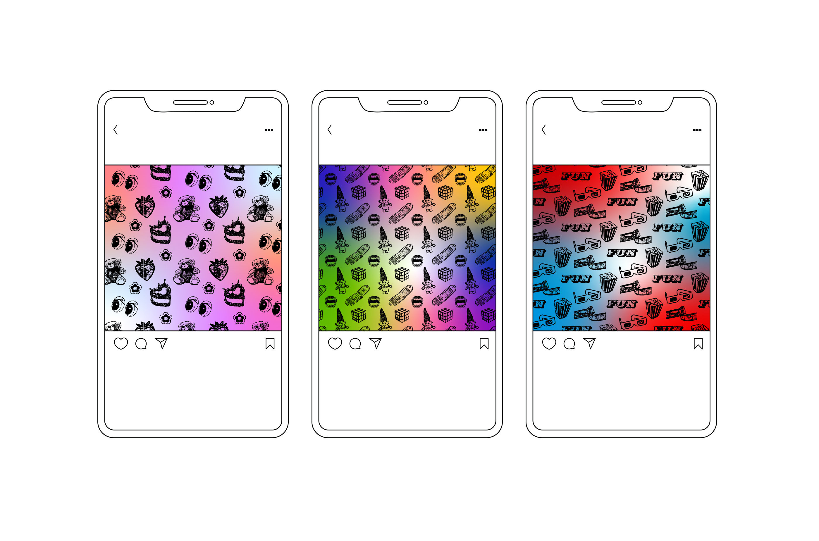 70 Vintage Stamp Icons | Retro Icon Pack | Clipart Bundle | Commercial ...