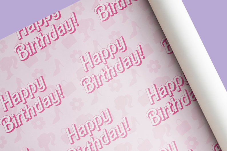Barbie Inspired Seamless Repeat Pattern | Fabric Sublimation Printing ...