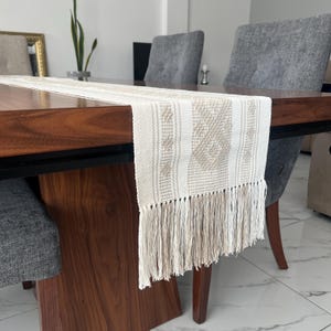 Mexican Table Runner/ Oaxaca Woven Table Runner/ Boho Table Runner/ Oaxaca Crafts/ Mexican Woven Table Runner