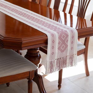 Mexican Table Runner/ Oaxaca Woven Table Runner/ Boho Table Runner/ Oaxaca Crafts/ Mexican Woven Table Runner