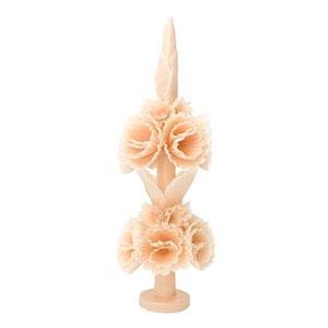 Flaked wax candle handmade by artisans from Mexico / Decorative Candles / Artisanal Candles / Mexico Candle
